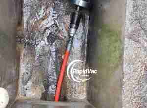 High-pressure jetting to clear blocked stormwater drains in Gold Coast.