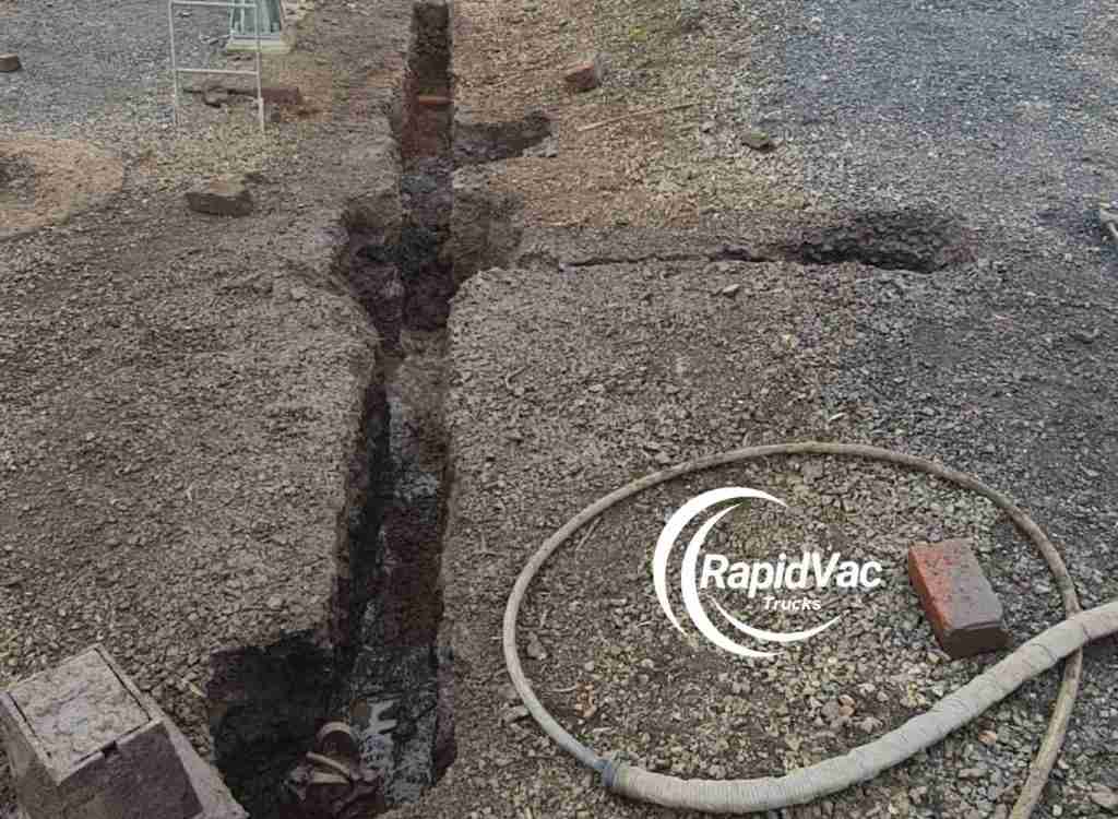 Safe and efficient vacuum trenching for new underground infrastructure in Gold Coast.